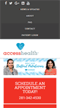 Mobile Screenshot of myaccesshealth.org